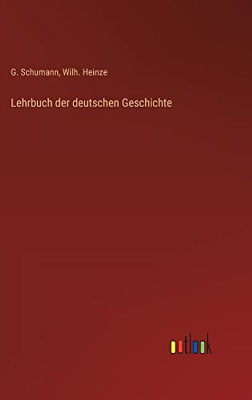 Lehrbuch der deutschen Geschichte