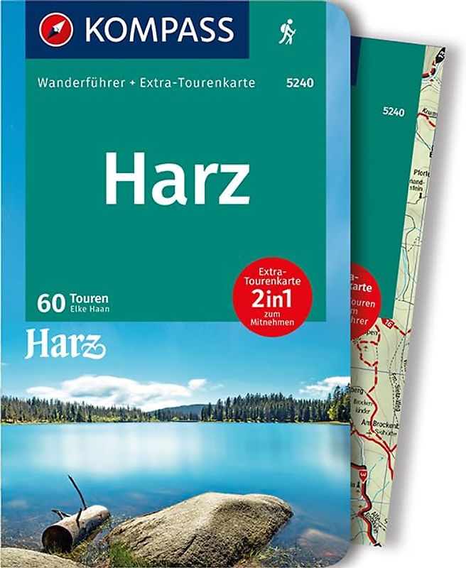 KOMPASS Wanderführer Harz