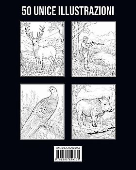 Caccia Libro da Colorare