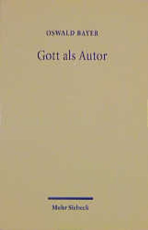 Gott als Autor