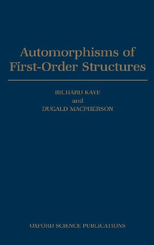 Automorphisms of First-Order Structures