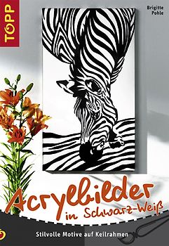 Acrylbilder in Schwarz-Weiss