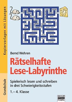Brigg: Deutsch - Grundschule - Schreiben / Rätselhafte Lese-Labyrinthe