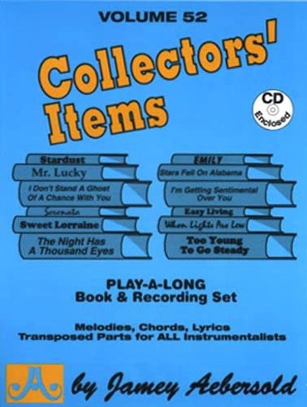 Stardust: Volume 52: 12 Famous Standards, Book & Cd (Jazz Play-a-long for All Musicians, 52, Band 52)