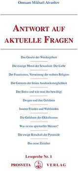 Antwort auf aktuelle Fragen