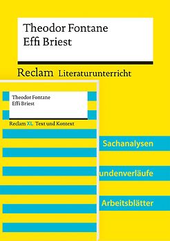 Lehrerpaket »Theodor Fontane: Effi Briest«: Textausgabe und Lehrerband