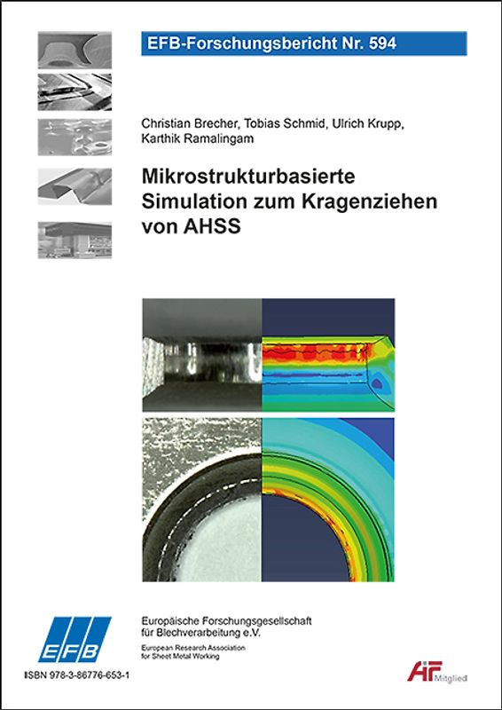 Mikrostrukturbasierte Simulation zum Kragenziehen von AHSS