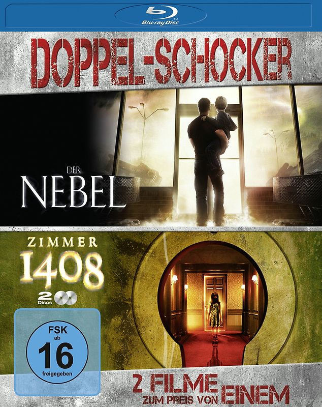 Stephen King's Der Nebel + Zimmer 1408 Blu-ray Disc