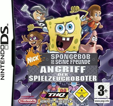 SpongeBob und seine Freunde: Angriff der Spielzeugroboter Nintendo DS