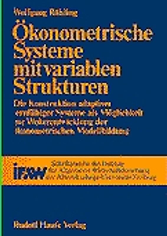 Ökonometrische Systeme mit variablen Strukturen