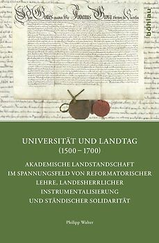 Universität und Landtag (1500–1700)