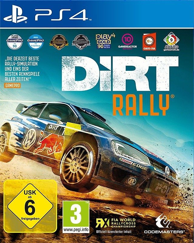 DiRT Rally PlayStation 4