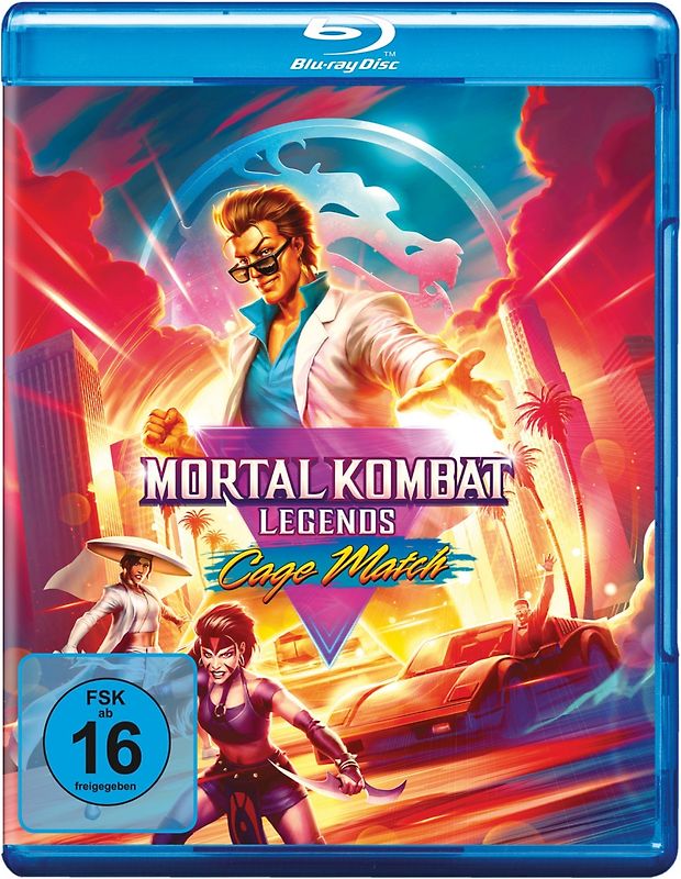 Mortal Kombat Legends: Cage Match Blu-ray Disc