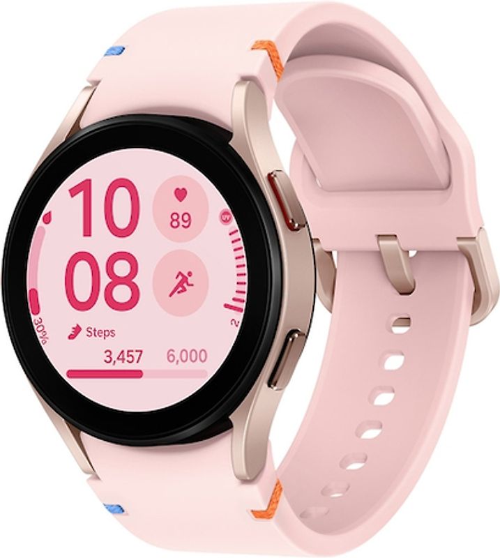 Samsung Galaxy Watch FE 40 mm Boîtier aluminium rose or Bracelet silicone rose or [Wi-Fi]