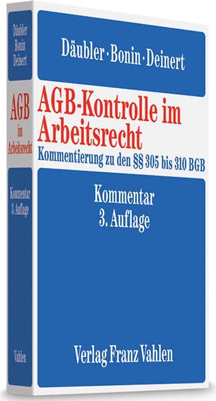 AGB-Kontrolle im Arbeitsrecht