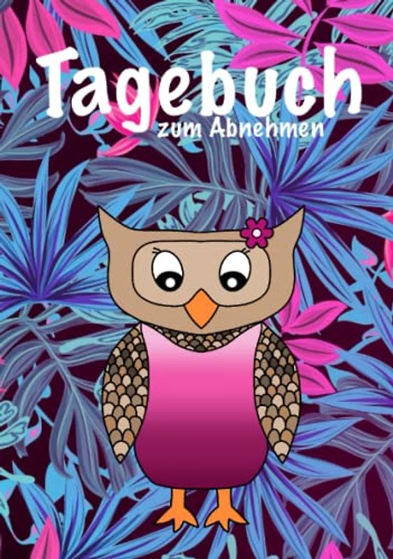 Tagebuch zum Abnehmen: Diät Tagebuch zum Ausfüllen