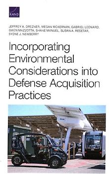 Incorporating Environmental Considerations Into Defense Acquisition Practices