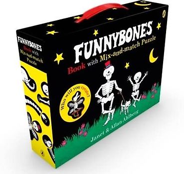Funnybones book with mix-and-match puzzle