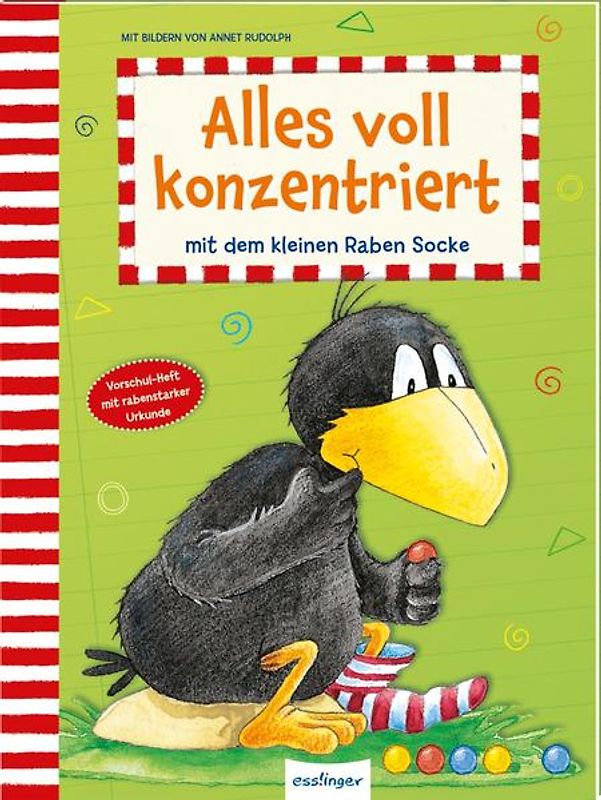 Der kleine Rabe Socke: Alles voll konzentriert mit dem kleinen Raben Socke