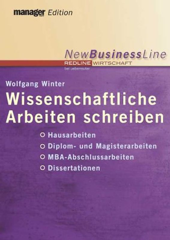 Wissenschaftliche Arbeiten schreiben