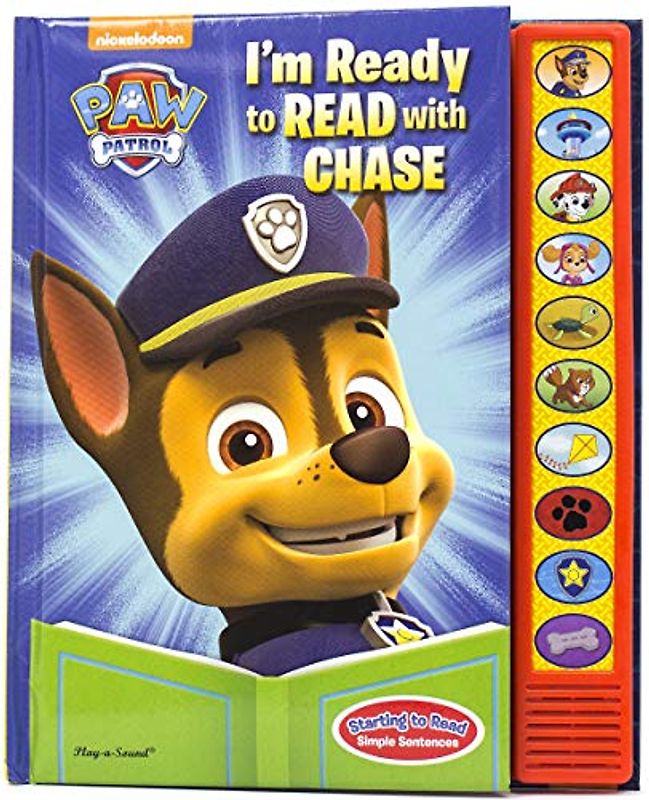 Nickelodeon PAW Patrol: I'm Ready to Read with Chase Sound Book