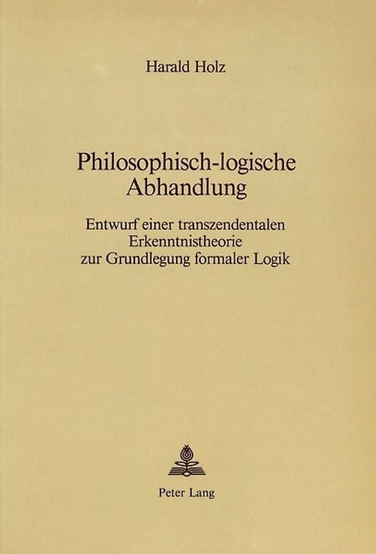 Philosophisch-logische Abhandlung