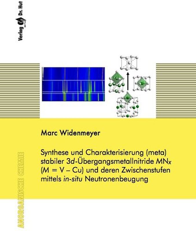 Synthese und Charakterisierung (meta)stabiler 3d-Übergangsmetallnitride MNx (M= V–Cu) und deren Zwischenstufen mittels in-situ Neutronenbeugung