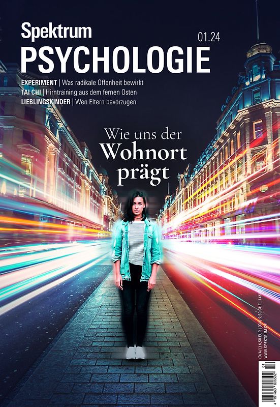 Spektrum Psychologie 1/2024 - Wie uns der Wohnort prägt