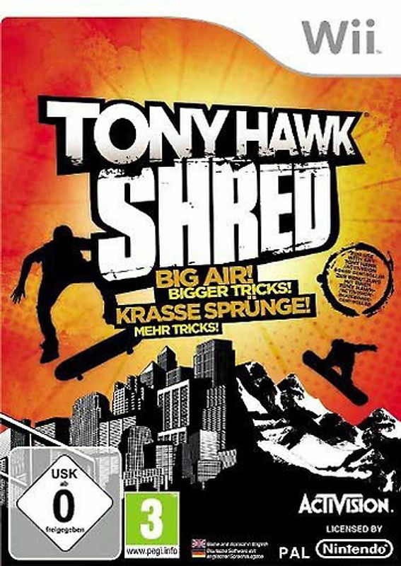 Tony Hawk: SHRED Nintendo Wii