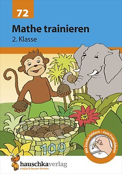 Mathe trainieren 2. Klasse, A5- Heft