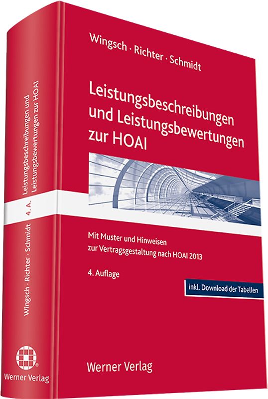 Leistungsbeschreibungen und Leistungsbewertungen zur HOAI