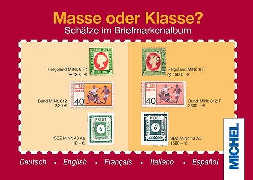 MICHEL - Klasse oder Masse?