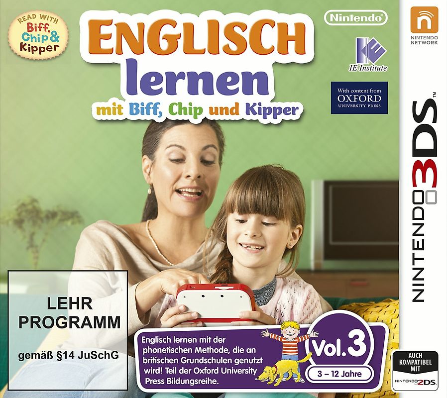 Englisch lernen mit Biff, Chip und Kipper Vol. 3 Nintendo 3DS