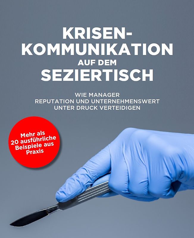 Krisenkommunikation auf dem Seziertisch
