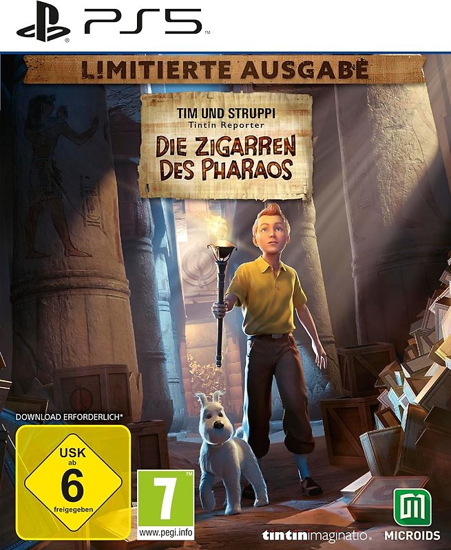 Tim und Struppi - Die Zigarren des Pharaos Limited Edition PlayStation 5