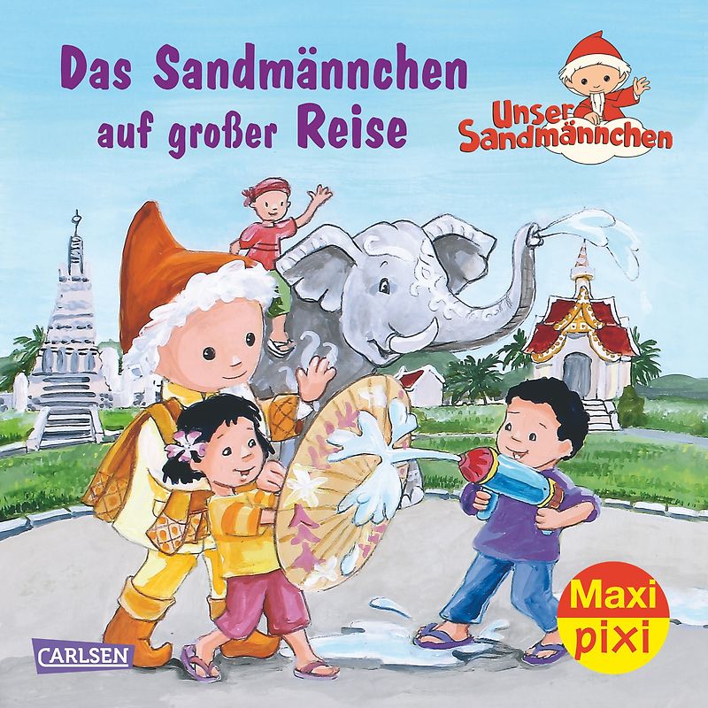 Maxi Pixi 186: VE 5 Das Sandmännchen auf großer Reise (5 Exemplare)