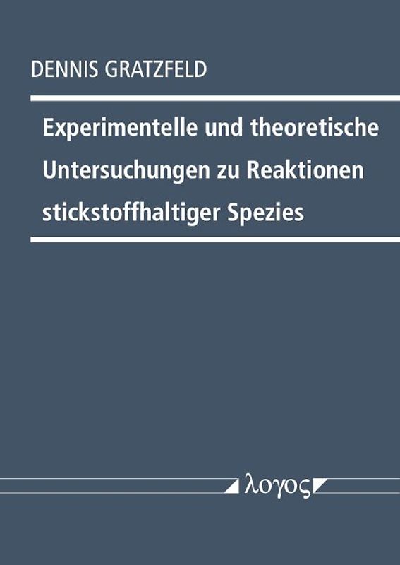 Experimentelle und theoretische Untersuchungen zu Reaktionen stickstoffhaltiger Spezies