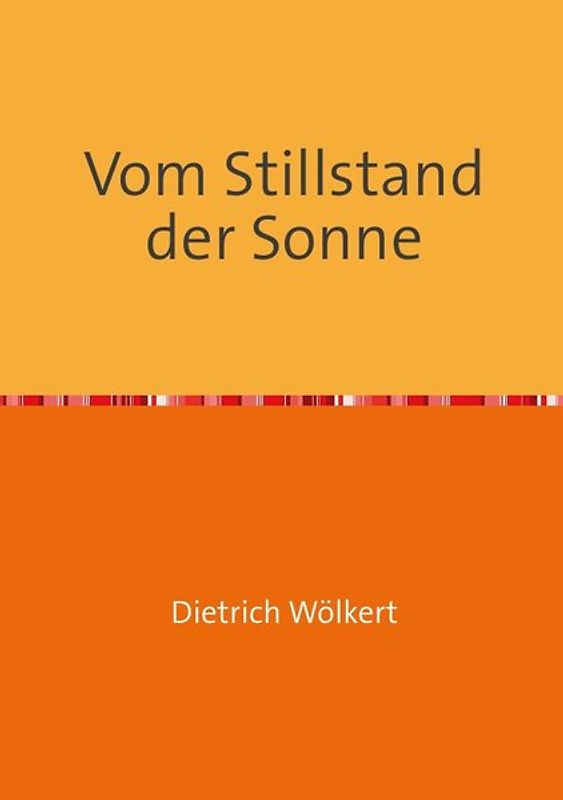 Vom Stillstand der Sonne