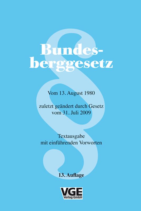 Bundesberggesetz
