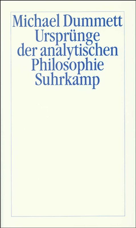 Ursprünge der analytischen Philosophie