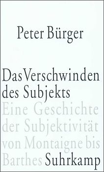 Das Verschwinden des Subjekts