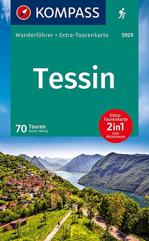 KOMPASS Wanderführer Tessin, 50 Touren