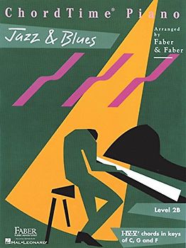 Faber Nancy & Randall Chordtime Piano Jazz & Blues Level 2B Piano BK