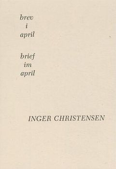 Brev i April /Brief im April