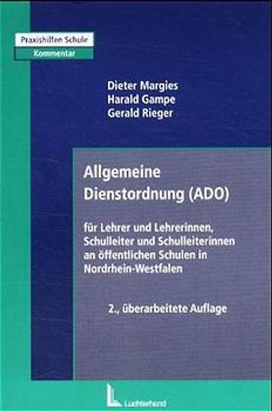 Allgemeine Dienstordnung (ADO)