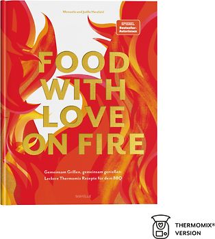 food with love on fire