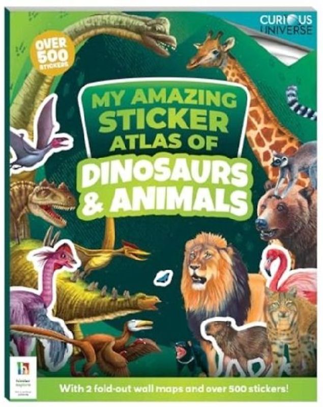 Incredible Sticker Atlas Dinosaurs and Animals