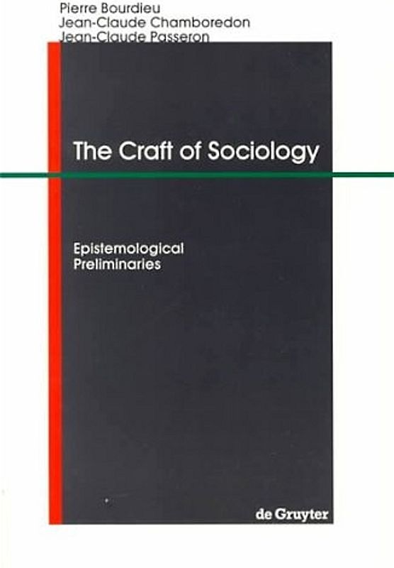 The Craft of Sociology