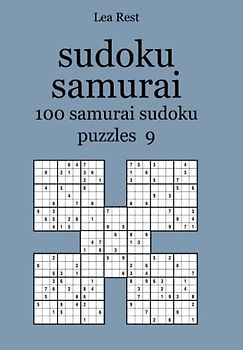 sudoku samurai: 100 samurai sudoku puzzles 9