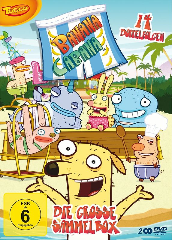 Banana Cabana - Die große Sammelbox, Folge 01 - 14 [2 DVDs] DVD
